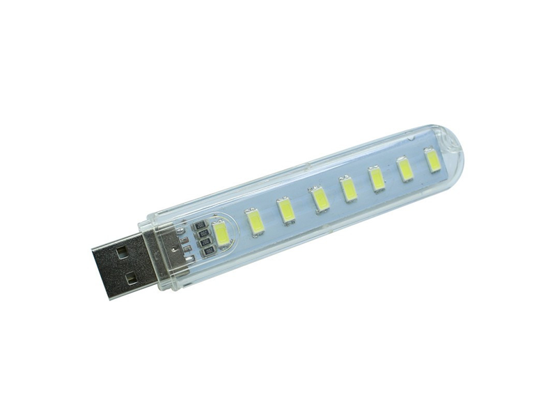 USB 8 LED 200 Lumens Cool White Light - Image 2